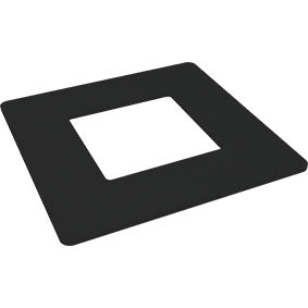 Slat Flat Dress Ring - 50x50mm