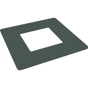 Slat Flat Dress Ring - 50x50mm