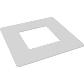 Slat Flat Dress Ring - 50x50mm