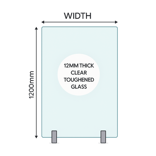 12mm Glass Frameless
