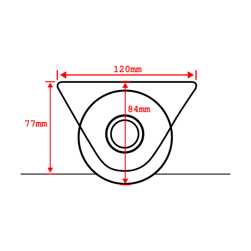 External Sliding Gate Wheels (U Groove)