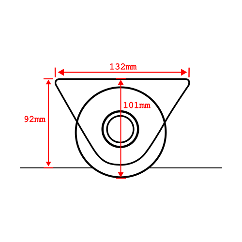External Sliding Gate Wheels (U Groove)