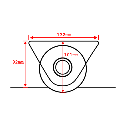 External Sliding Gate Wheels (U Groove)